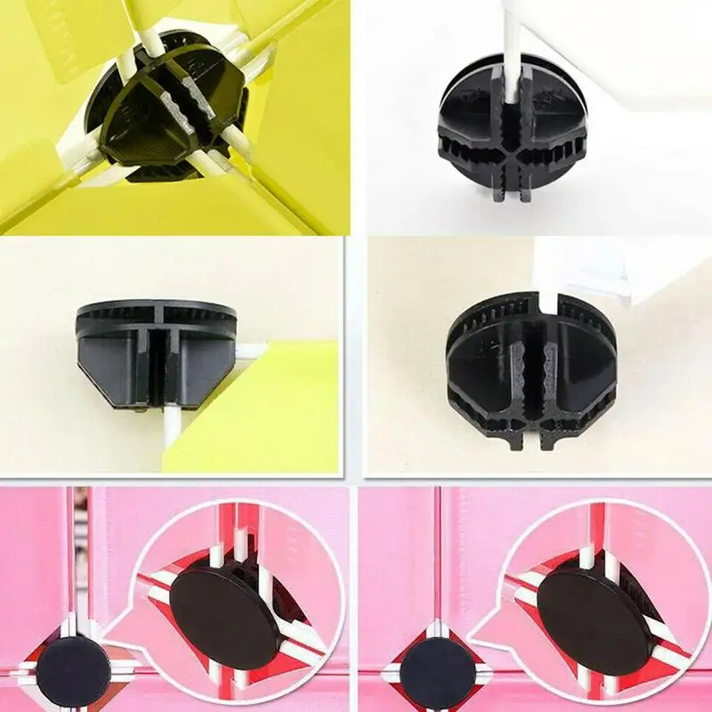 10 шт. прочные соединители DIY комбинированный шкафчик для хранения шкаф полки