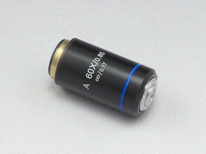 

High Quality 60X Metal Infinity Achromatic Objective Lens for Biological Microscope