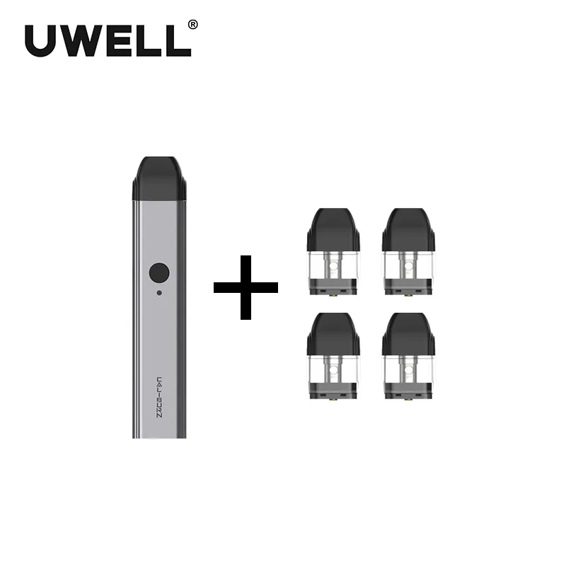 ¡En Stock! UWELL Caliburn portátil Kit de sistema y 1 paquete de 2 ml cartucho recargable-llenar Vape Pod del justfog minifit kit de - 3