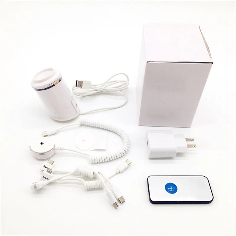 

10 set /lot Anti-theft Display Stand Mobile Phone Alarm Holder Rechargeable Support All Cellphone Tablet for iPhone iPad Android