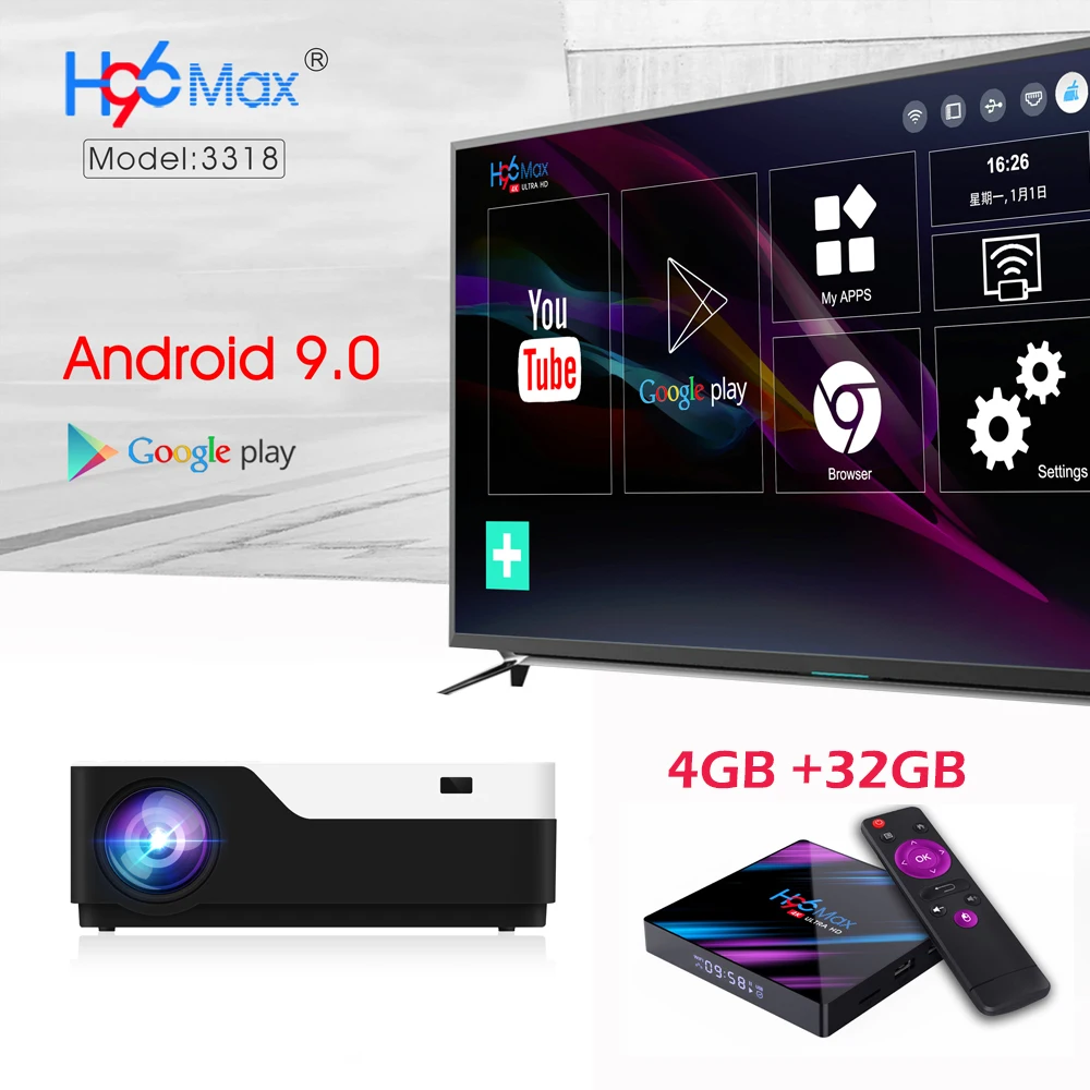 Vivicine M18 1920X1080 الحقيقي الكامل HD العارض ، HDMI USB PC 1080 p LED المنزل الوسائط المتعددة لعبة فيديو العارض Proyector دعم AC3
