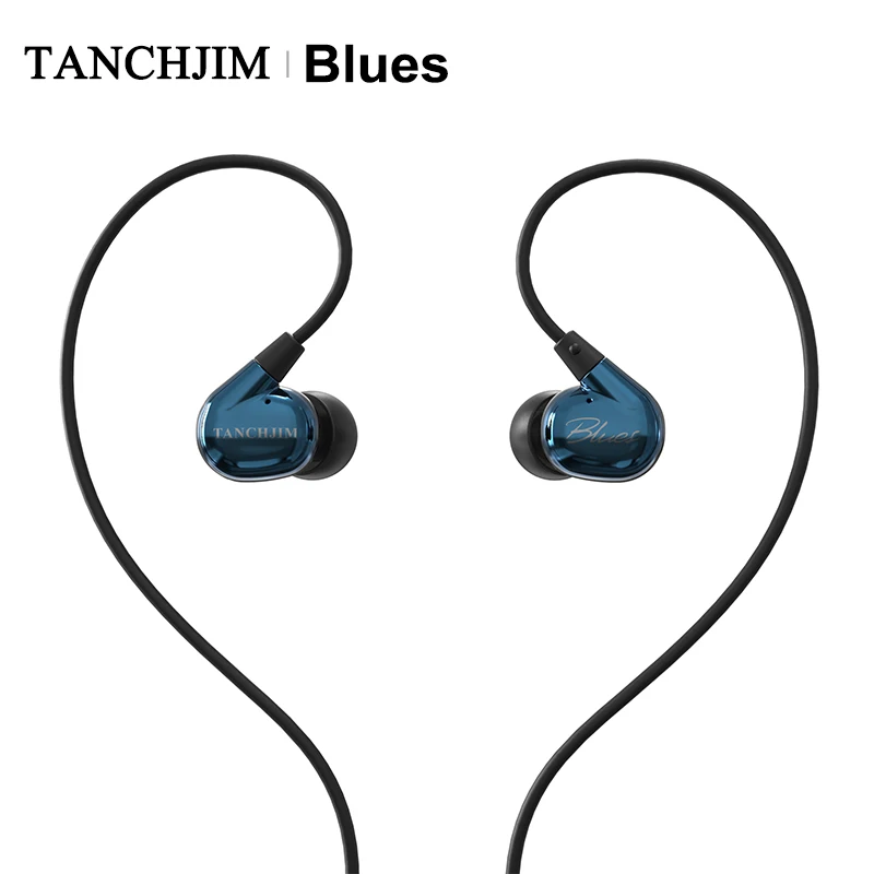 TANCHJIM Blues Hi Fi аудио ДМТ Динамический драйвер в наушники вкладыши Наушники IEM Для