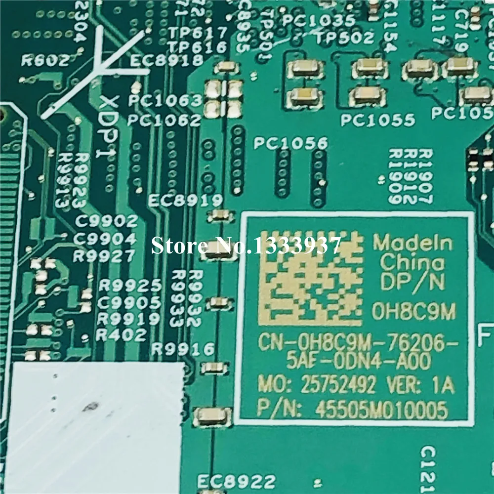 low cost  For DELL INSPIRON 13 7359 7353 Laptop Motherboard I7-6500U SR2EZ 14275-1 CN-0H8C9M 0H8C9M H8C9M mai