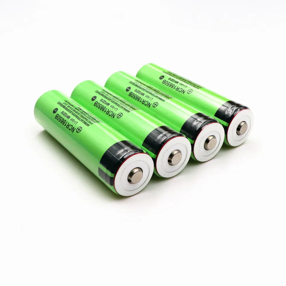 Новый оригинальный 18650 аккумулятор 3 7 v 3400 mah литий ионный NCR18650B с острым (без PCB) для