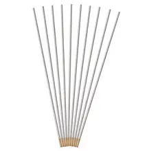15 шт. 2,0 мм x 175 мм золото Нержавеющая сталь 1.5% Lanthanated Tig WL15 сварочный вольфрамовый электрод