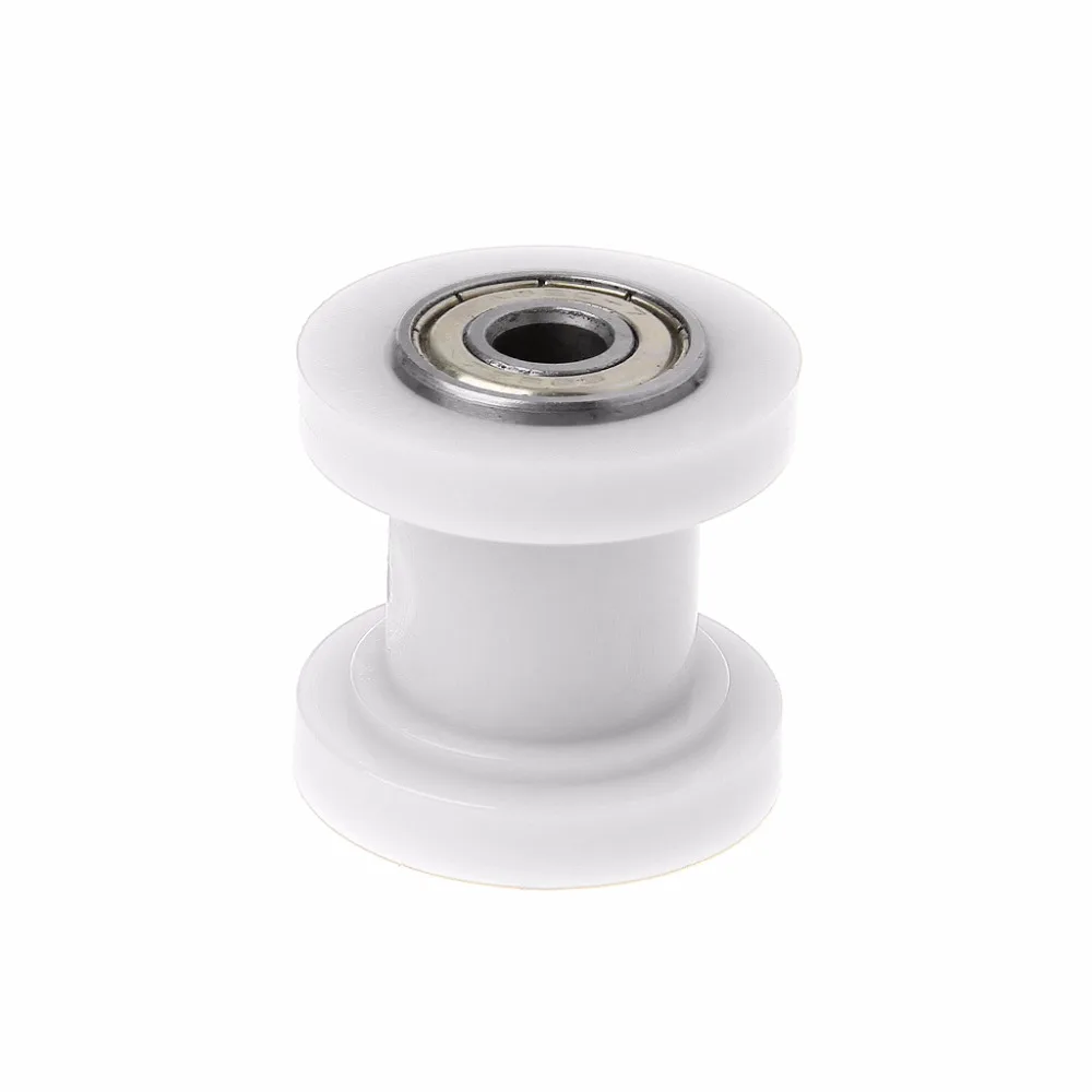 1PC Motorcycle 10mm Chain Roller Pulley Tensioner Wheel Guide for Pit Dirt Bike ATV XR125 CRF50 KLX110 Motorbike 3 Colors