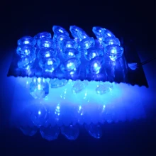 Светодиодный фонарь на батарейках 3 м 10 футов 40, Сапфировая форма, светодиодный гирлянда, сказочные огни, украшение для помещений и улицы, с пультом дистанционного управления