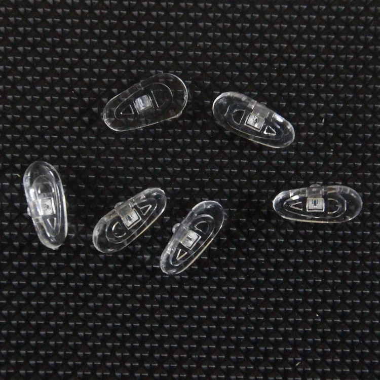 

500pcs / lot Free shipping Retail Wholesale Eyeglasses Glasses Silicone nose pads