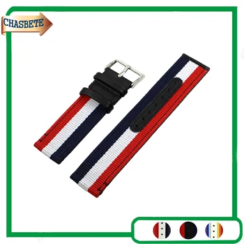 

Nylon Nato Watch Band for Orient 22mm 24mm Men Women Fabric Canvas Belt Wrist Strap Loop Bracelet Black White + Spring Bar +Tool