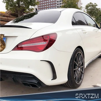 

SRXTZM 2pcs For Mercedes Benz CLA Class Sport Seden W117 C117 CLA 200 220 260 Bumper Air Vent Stickers Trim Cover Styling