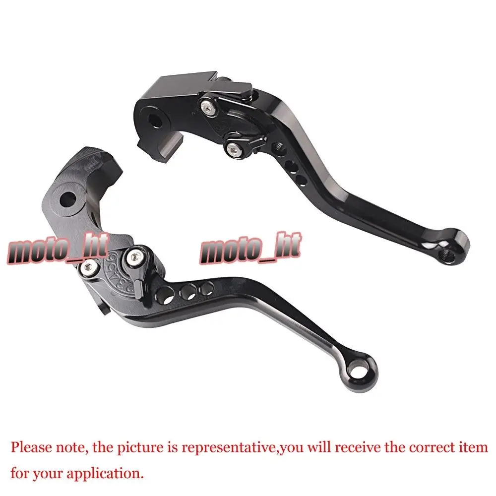 

Black Short Brake Clutch Levers For Suzuki 2004 2005 GSXR 600 GSX-R 750 K4 04 05 GSXR600 GSXR750
