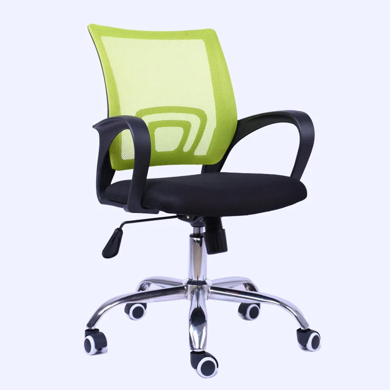 Офисное кресло с сеткой для домашнего персонала, поворотная подъемная простая компьютерная игровая мебель, стулья