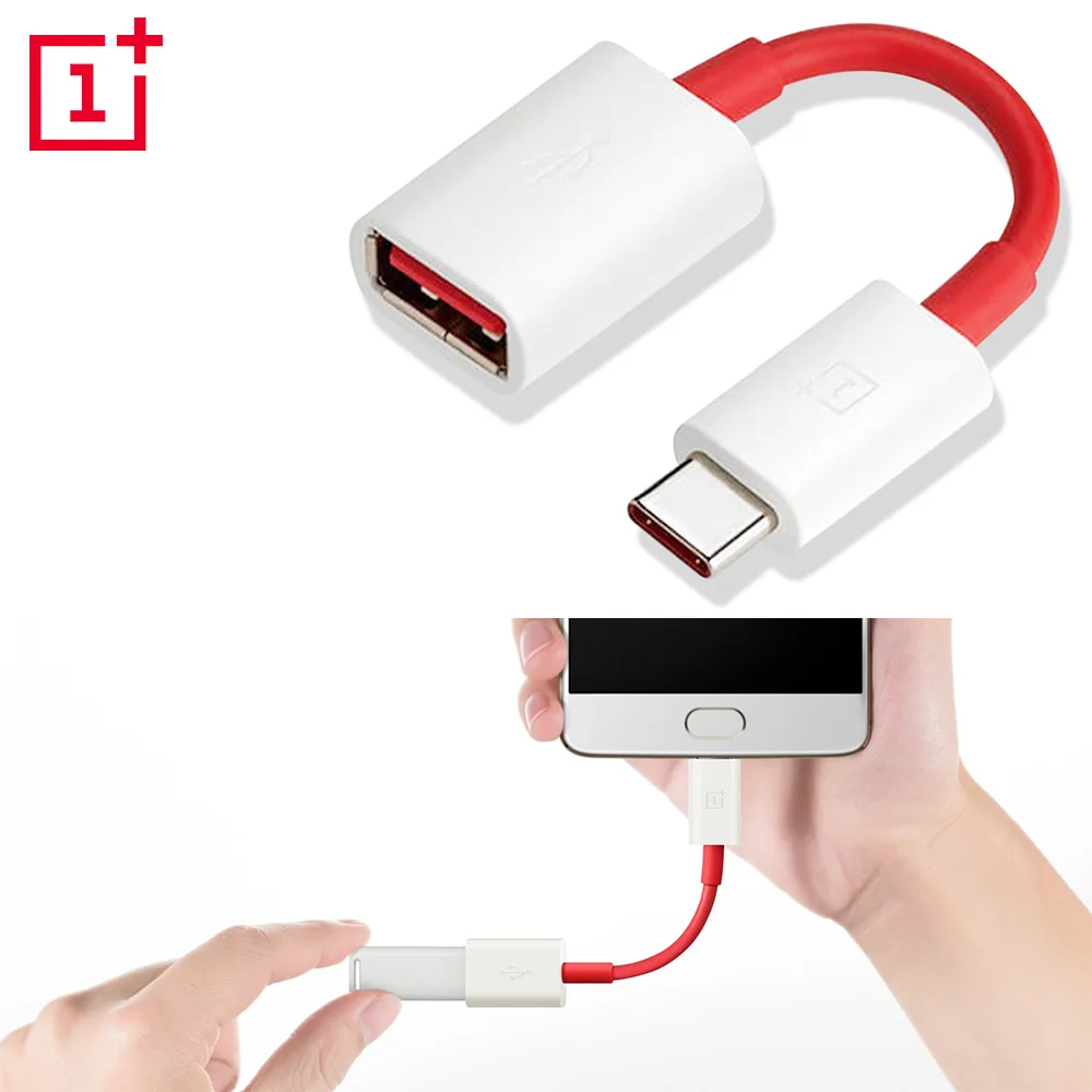 

Original Oneplus 6T 6 5T 5 Type C Male to USB Female OTG Adapter Converter for samsung galaxy Note 9 s8 s9 Huawei mate 20 pro X