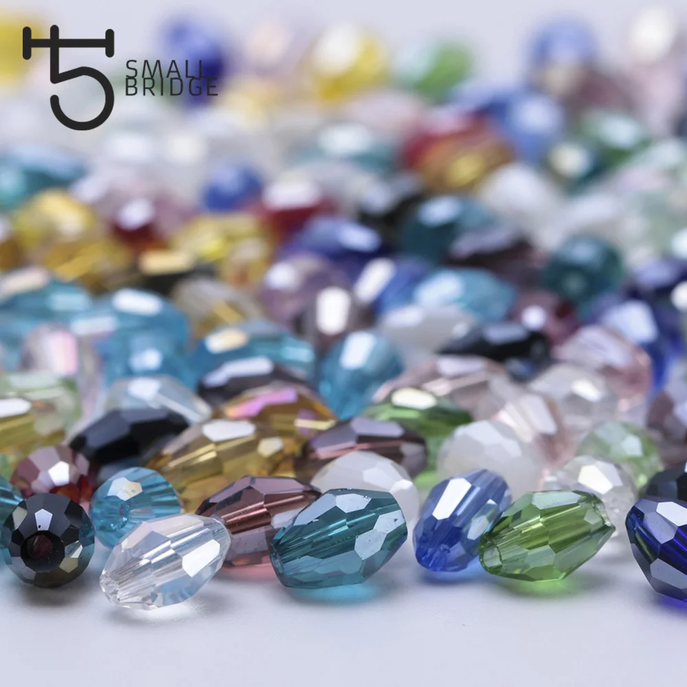 Oval Glass Beads (3)