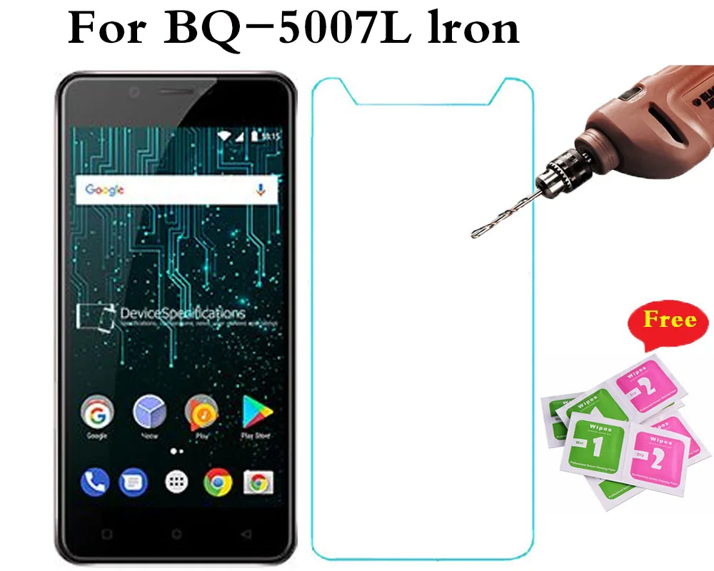 Закаленное стекло для BQ 5044/5007L Взрывозащищенная защитная пленка на переднюю