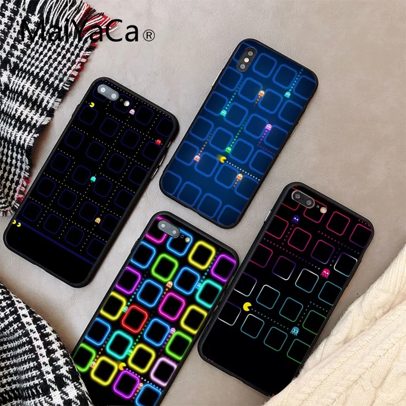 MaiYaCa PAC Man Tremendous Phone Accessories Case For iphone 8 8plus and 7 7plus 6s 6s Plus 6 6plus 5s Cellphones