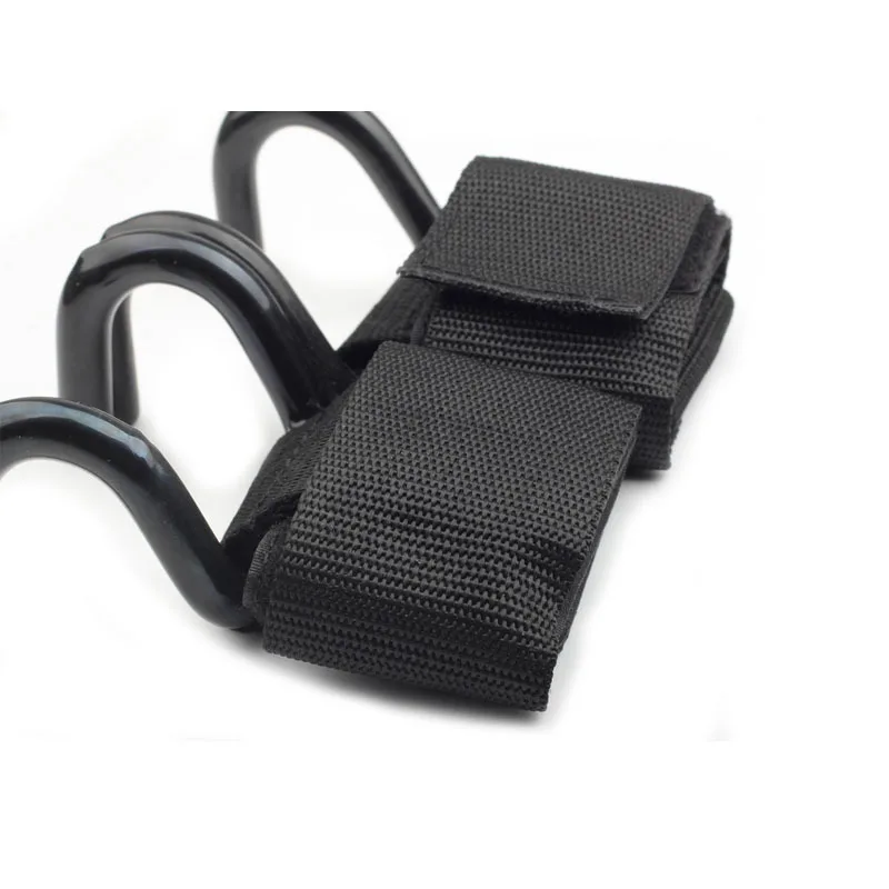1Pair Weightlifting Gloves with Hook Pull-up Exercise Assistance Wrist Band Gym Fitness Accessories Body Building Equipment