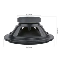 AIYIMA 1Pcs 8 Inch Midrange Bass Speaker 8 Ohm 200W 35 Core 100 Magnetic Audio Sound Speaker Woofer Loudspeaker Amplifier Home - Image 4