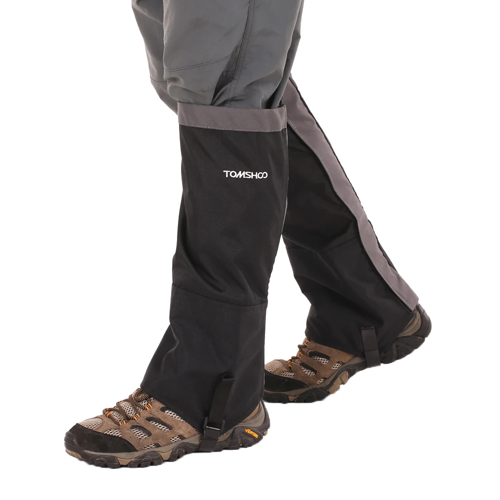 

TOMSHOO 1 Pair of Snow Leg Gaiters Snow Leg Boot Cover Strap Outdoor High Gaiter for Climbing Skiing Hiking Hunting