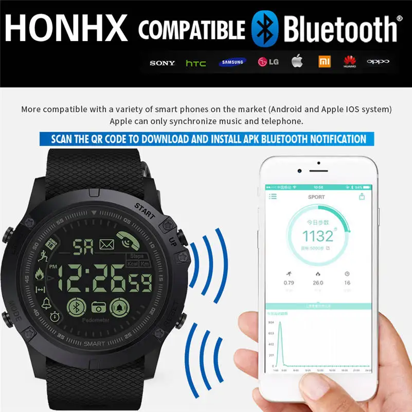 Спортивные Смарт часы для женщин и мужчин Android IOS фитнес трекер электронные смарт