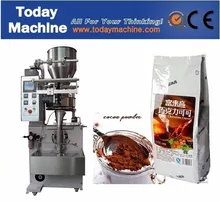 powder granule liquid source tea shampoo vertical film forming sealing bag sachet sack pouch filling feeding bagging machine