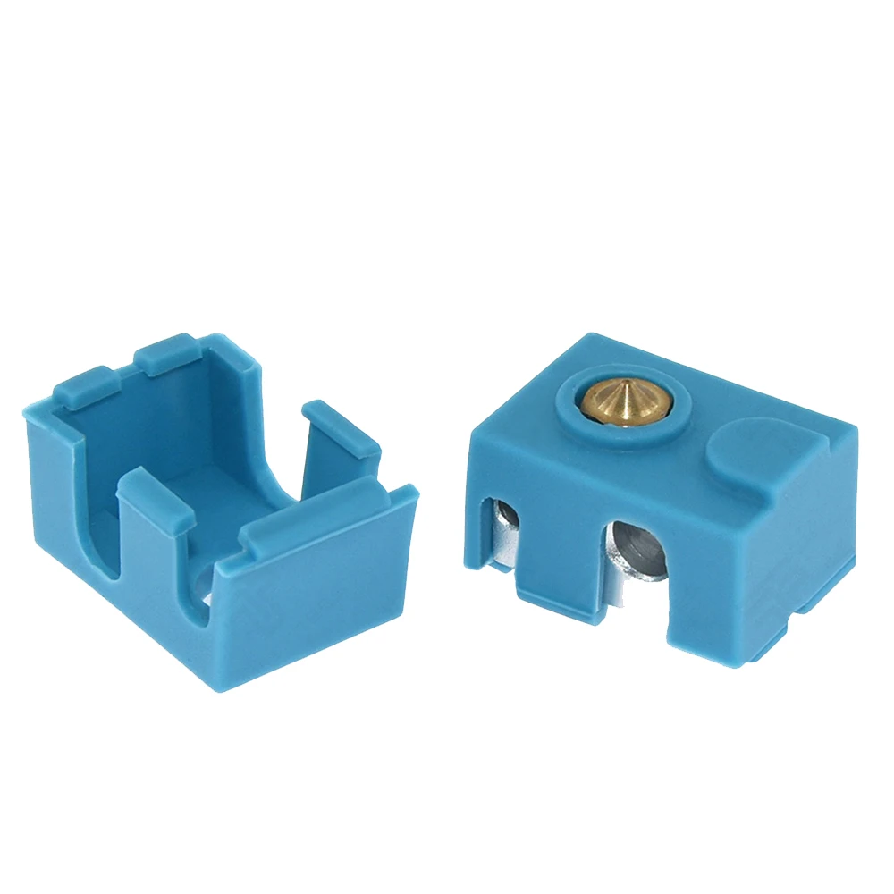 Silicone Heated Block Sock HotEnd Cover Case For 3D Printer E3D V6 Extruder