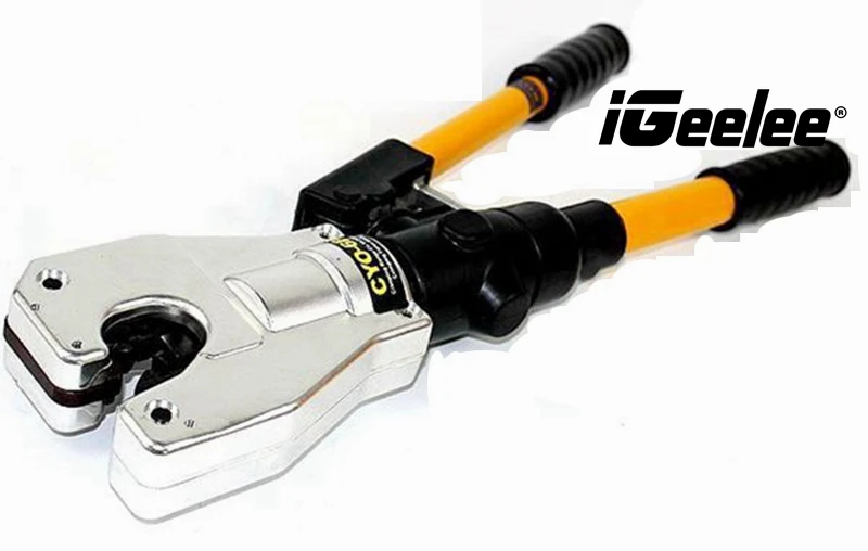 iGeelee CYO-6B Hydraulic Cable Crimper Tool for tubular cable lugs and connectors,standard and multistranded condectors to 240mm2 (2)
