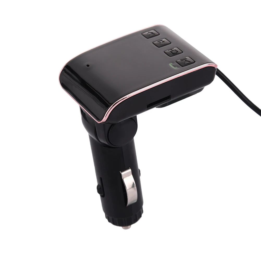 Автомобиль Беспроводной FM передатчик Bluetooth Handsfree с микрофоном автомобиль автомобильный комплект аудио MP3 плеер 3.1A быстрой зарядки USB Автомобильное Зарядное устройство
