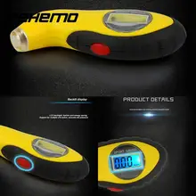 Vehemo автомобильный мотоцикл цифровой дисплей шин давления воздуха светодиодный индикатор с подсветкой