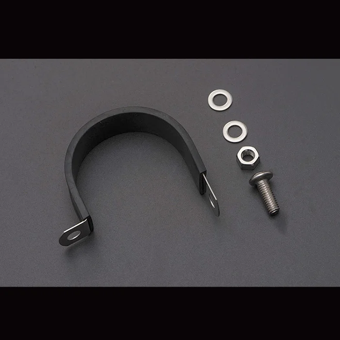 Waterproof 304 Stainless Steel Rubber Band Clamp R Type Under Water Duke Underwater Lighting