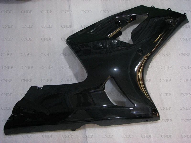 Обтекатели для Kawasaki Zx6r 2003 2004 04 Пластиковые обтекатели 03 черные комплекты на весь