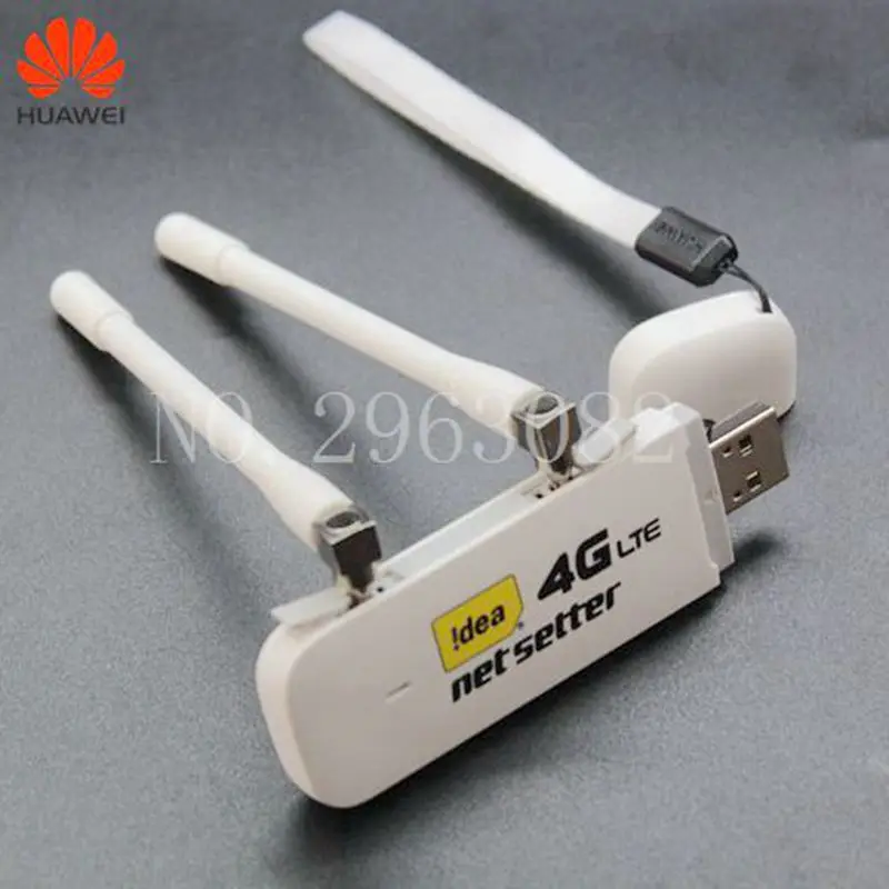 Разблокированный Huawei E3372 E3372h 607 с антенной 150mbps 4G модем USB LTE донгл палка Datacard PK
