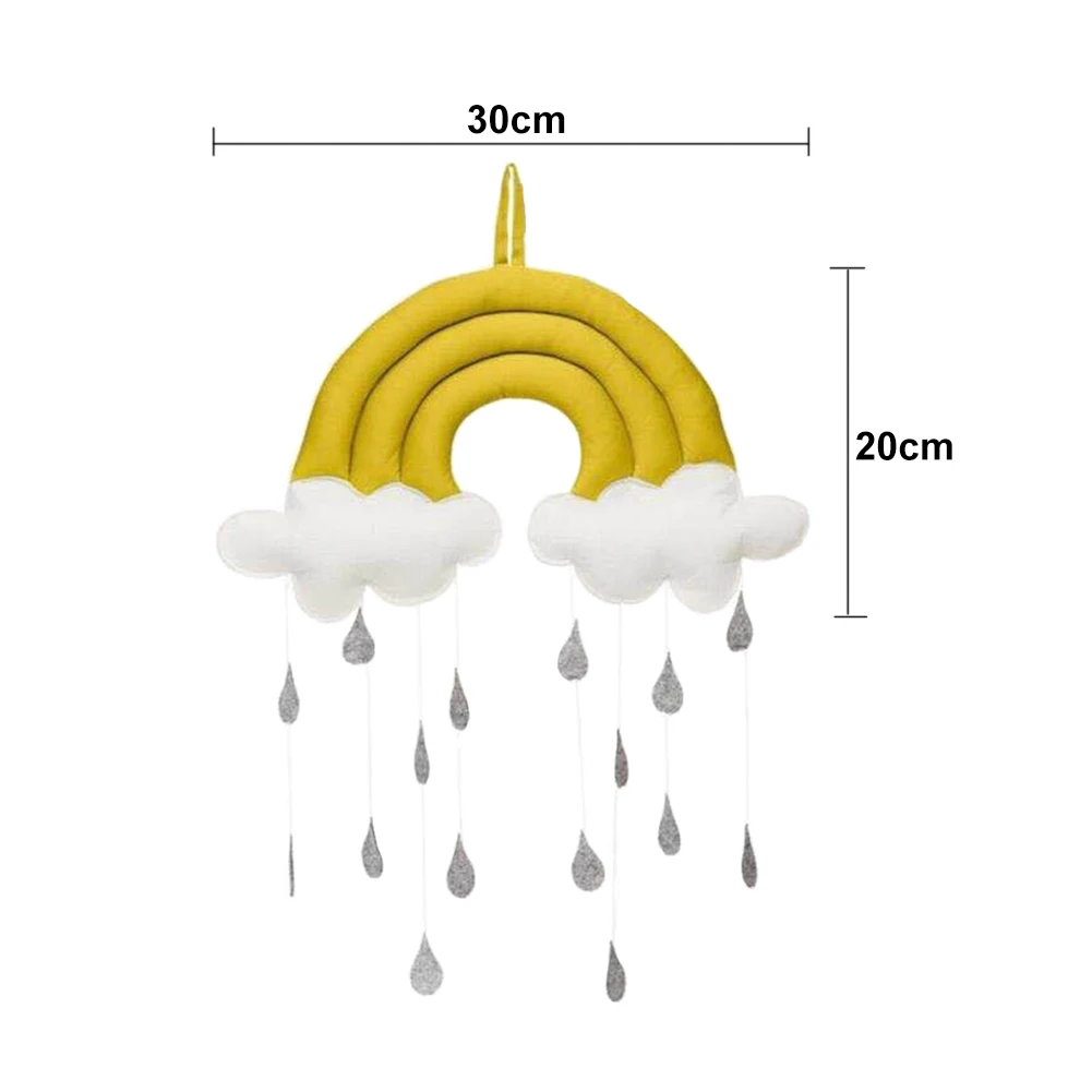 Реквизит для комнаты, украшение, подвеска, игрушка, облако, капля дождя, подарки, милая тканевая детская кроватка, палатка, аксессуары для детской комнаты, мобильная подвесная фотография