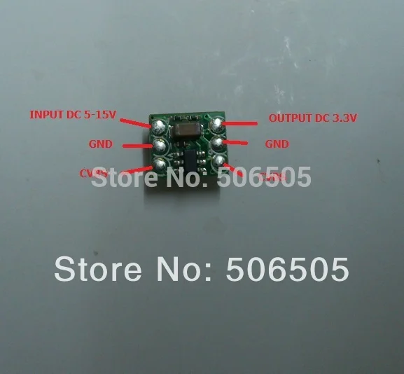

4.5-15V Step-down 3.3V 1A 4.5-15V to 3.3V powei adapter buck converter
