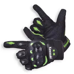 Kawasaki мотоциклетные перчатки Мотокросс Guantes Moto Motocicleta Luvas Велоспорт горный велосипед перчатки Ганц мотоцикл