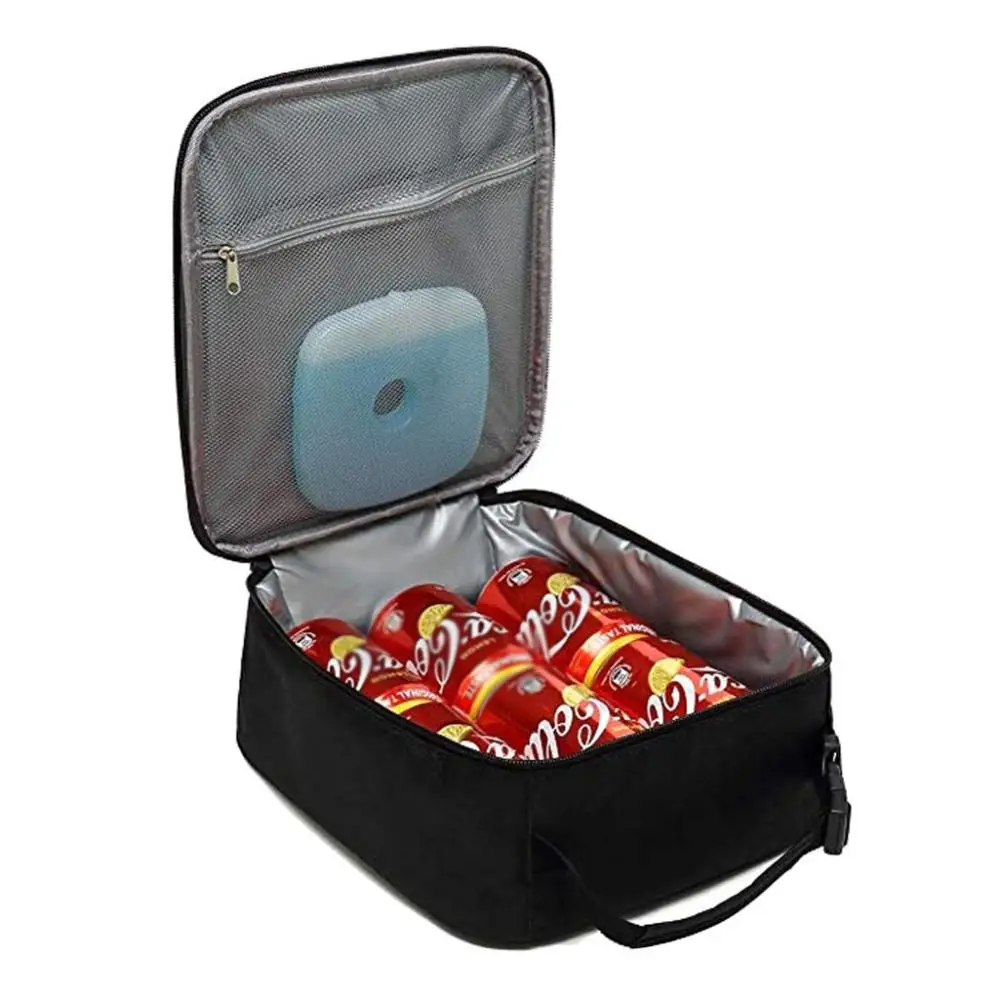 

New Thermo Cooler Lunch Bags Thermal Lunch Box Portable Food Bag Picnic Bag Handbag Insulated Lunch Box Outdoor