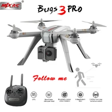 MJX Bugs 3 Pro B3 Pro Zangão RC com 720 p/1080 p Wifi Câmera FPV GPS Siga-me modo Brushless RC Helicóptero Quadcopter VS Bugs 5 w