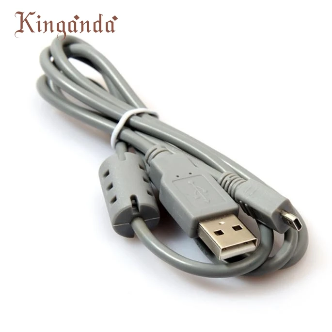 Изящный 8-контактный USB-кабель для камеры шнур Nikon Canon SONY Casio кабель передачи данных