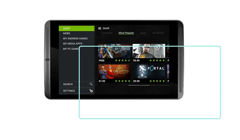 2 шт для NVIDIA SHIELD Tablet Защитное стекло для экрана Nvidia Shield K1/ Shield 2 8,0 дюймовые настольные стеклянные пленки
