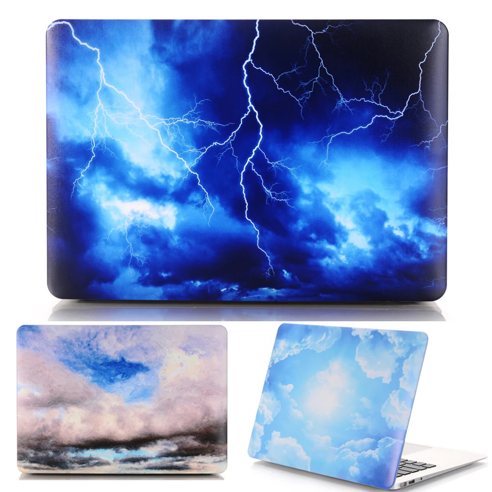 Чехол с рисунком неба и погоды для Macbook Air Pro retina 11 12 13 15 16, защитный чехол для Apple mac Pro 13,3 15,4 Touch Bar