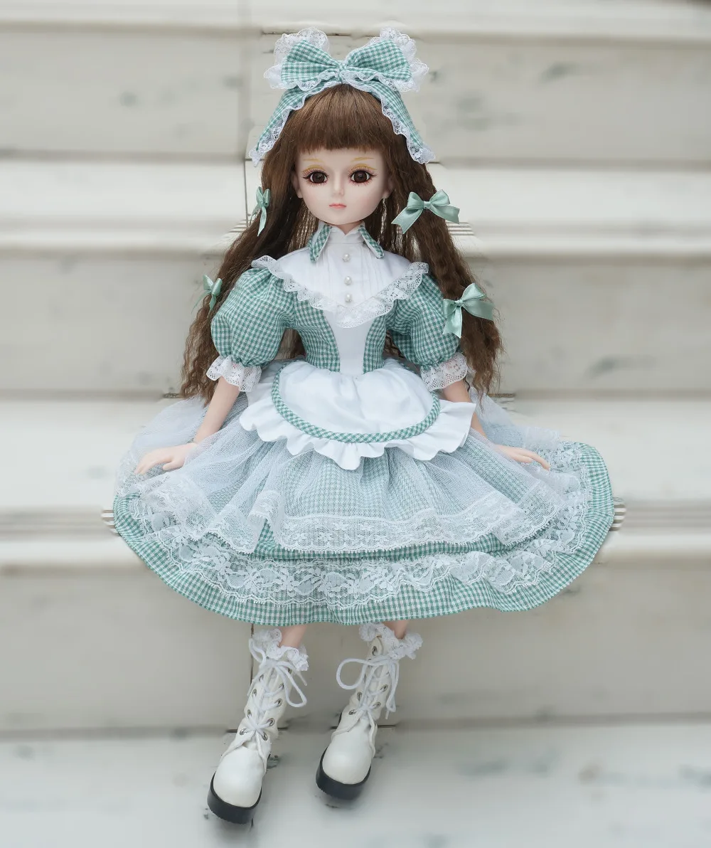 

Ball Jointed Dolls 1/3 BJD City Girl 57CM for Children Gifts Xmas Home Decor Cosette