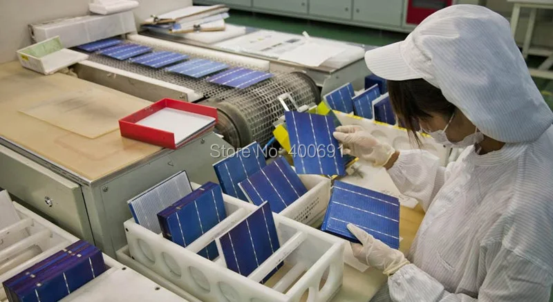 Lote Alta Eficiência Mono Célula Solar 3.2 w 5 Nullnull 21.8% fl 125 x Leve 50 Pçs - Cheap Geradores de energia alternativa