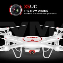 Quadcopter Syma X5UC (X5C Upgraded) RC 2.4G 4CH Hover Function Headless Mode 2.0MP HD Camera Drone New Version
