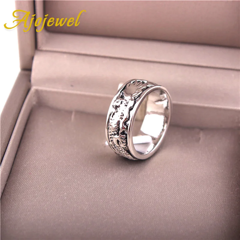 Ajojewel Unisex Womens Mens Dragon Ring Fashion Unique Simple Animal Jewelry Band Rings 2017 New Model