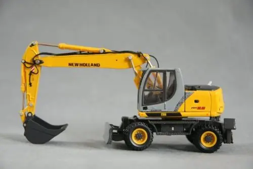 1:50 Alloy Mini Compact Excavator Digger Tractor Kid Toys Construction Vehicle