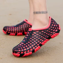 Летняя обувь для воды; мужская обувь с полой подошвой; легкие шлепанцы для плавания; обувь без пятки; Стильные пляжные рыболовные сандалии для мужчин