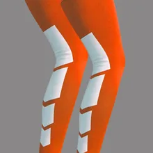 2 шт.) защитные подушечки для ног Американский футбол Футбол Баскетбол Спорт компрессионная защита кожи Бег Велоспорт теленок грелка Shinguard