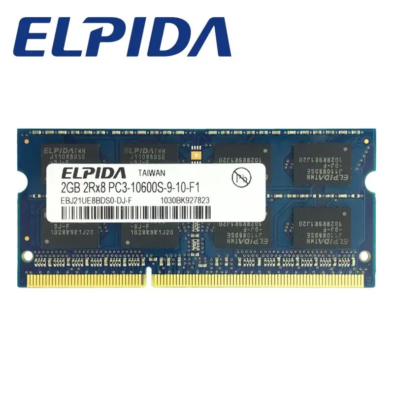 Reboto Оригинал ELPIDA DDR3 2 ГБ 4 1066/1333/1600 мГц PC3L-12800S для 1 35 В низкого напряжения памяти