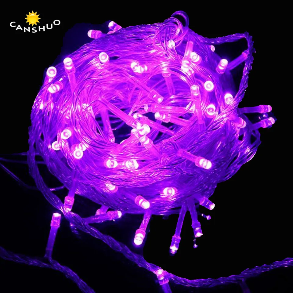 

CANSHUO LED String Fairy Light AC220V 110V Colorful Warm White Led Xmas Christmas Holiday Light for Wedding Patio Garland Party