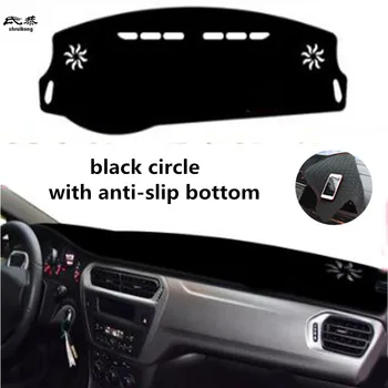 

Free shipping 1set for 2015-2018 Citroen C-Elysee car accessories car Dashboard Shade obstacle avoidance pad